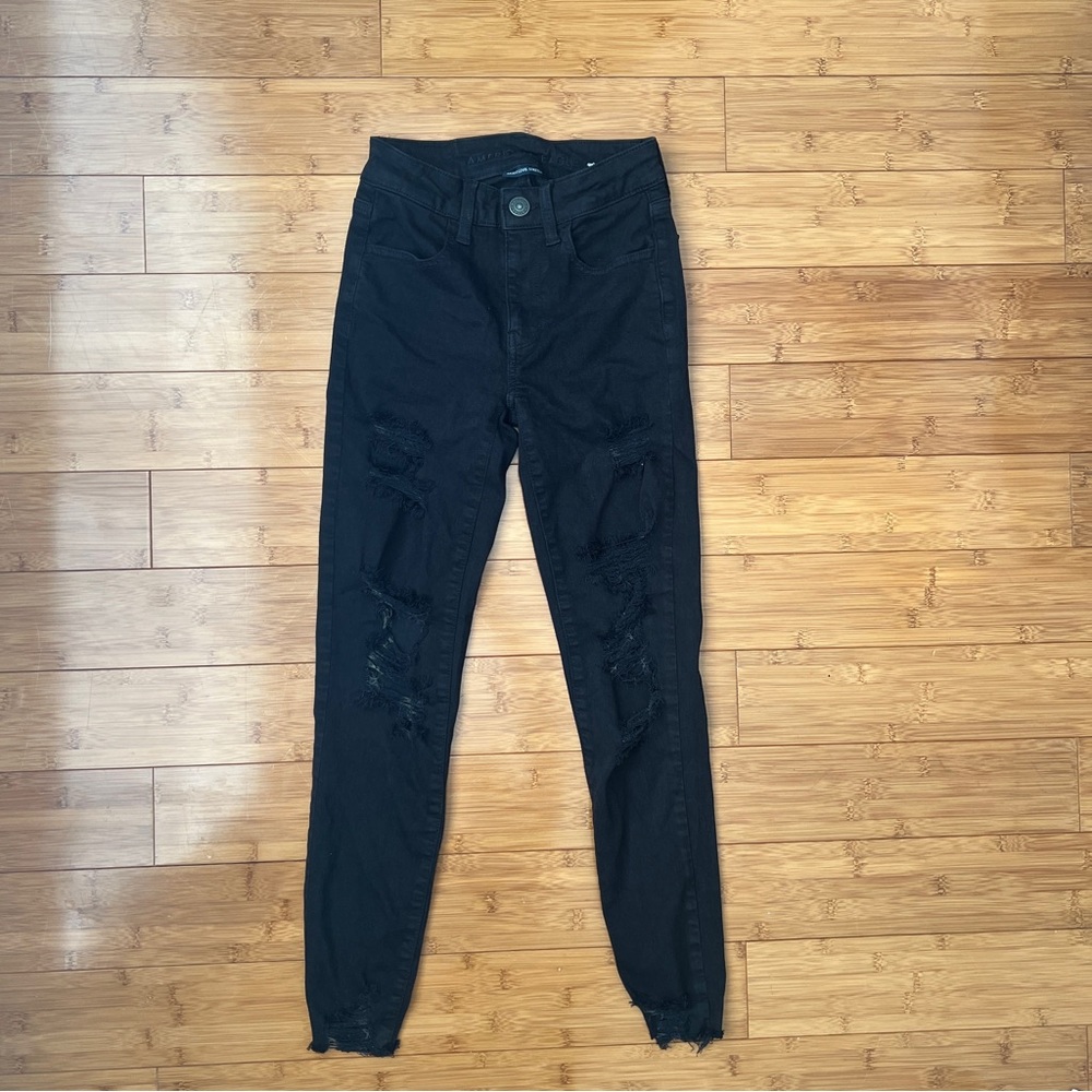 American Eagle Preowned Ne(x)t Level Stretch High Rise Cropped Jeggings